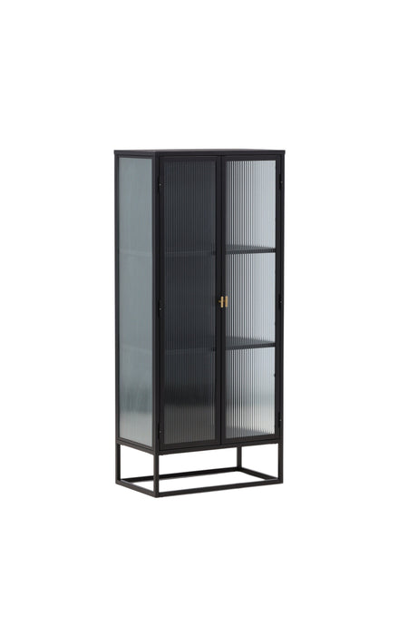 Garis Schrank - schwarz/Stahl - Schränke - ALVAHOME