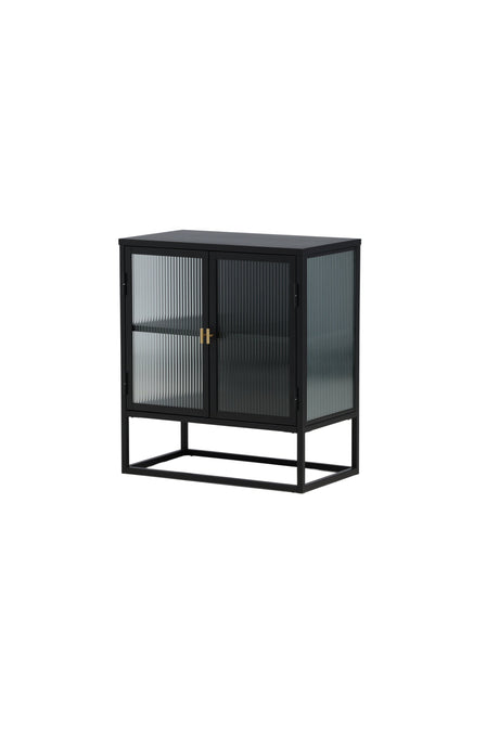 Garis Schrank - schwarz/Stahl - Schränke - ALVAHOME