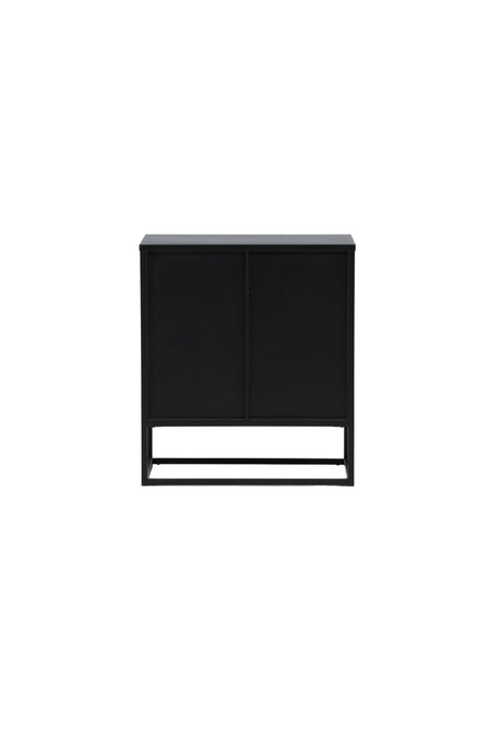 Garis Schrank - schwarz/Stahl - Schränke - ALVAHOME