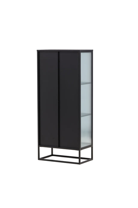 Garis Schrank - schwarz/Stahl - Schränke - ALVAHOME
