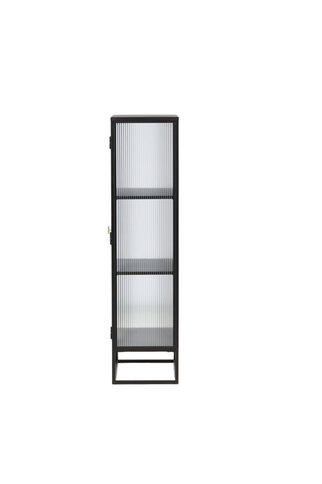 Garis Schrank - schwarz/Stahl - Schränke - ALVAHOME