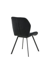 Gemma Esszimmerstuhl - schwarz/Polyester - Essstühle - ALVAHOME