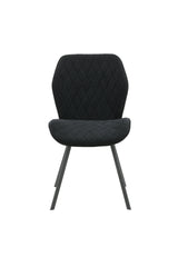 Gemma Esszimmerstuhl - schwarz/Polyester - Essstühle - ALVAHOME