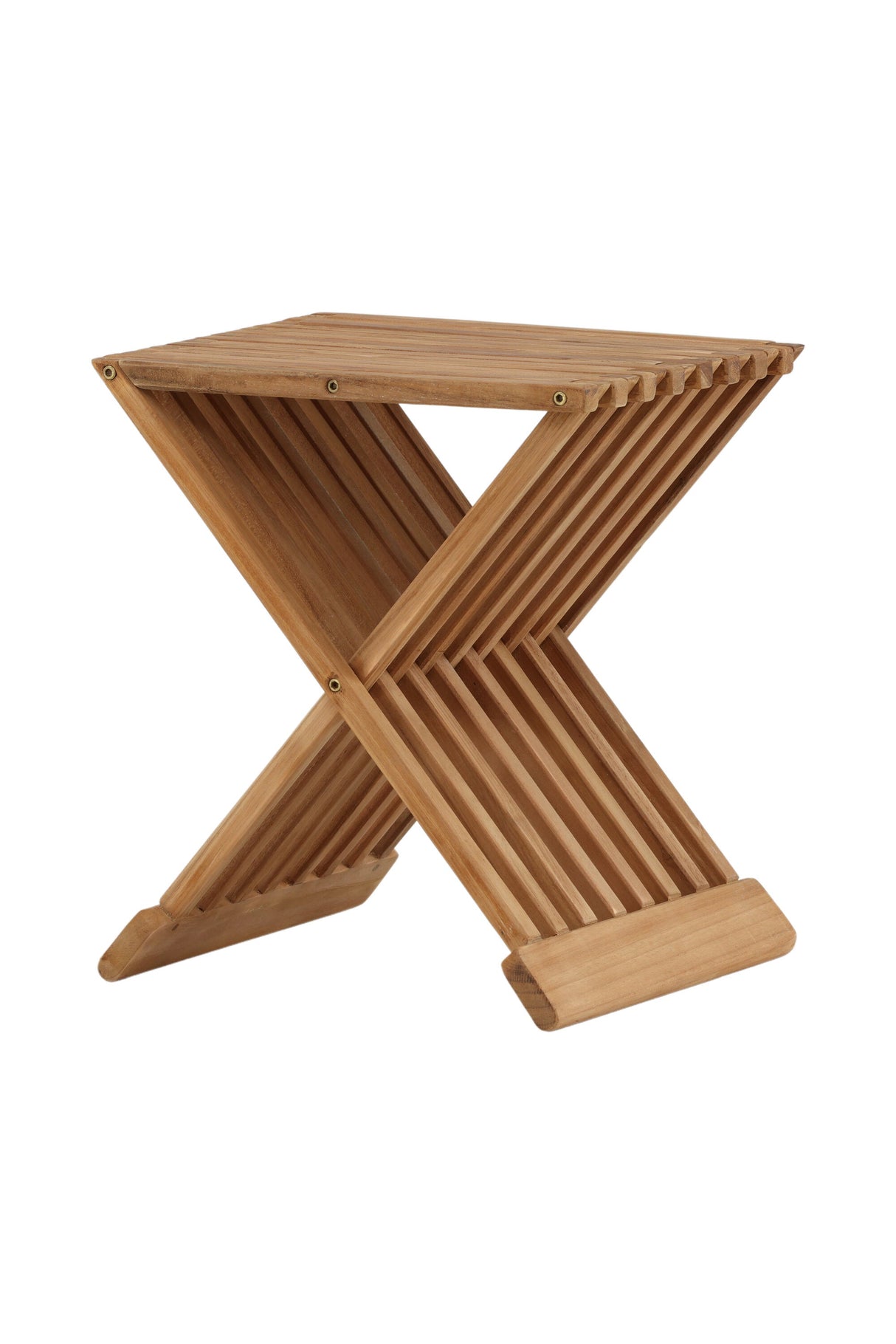 Ghana Outdoor - Beistelltisch - natur/Teak - Outdoor - Beistelltische - ALVAHOME