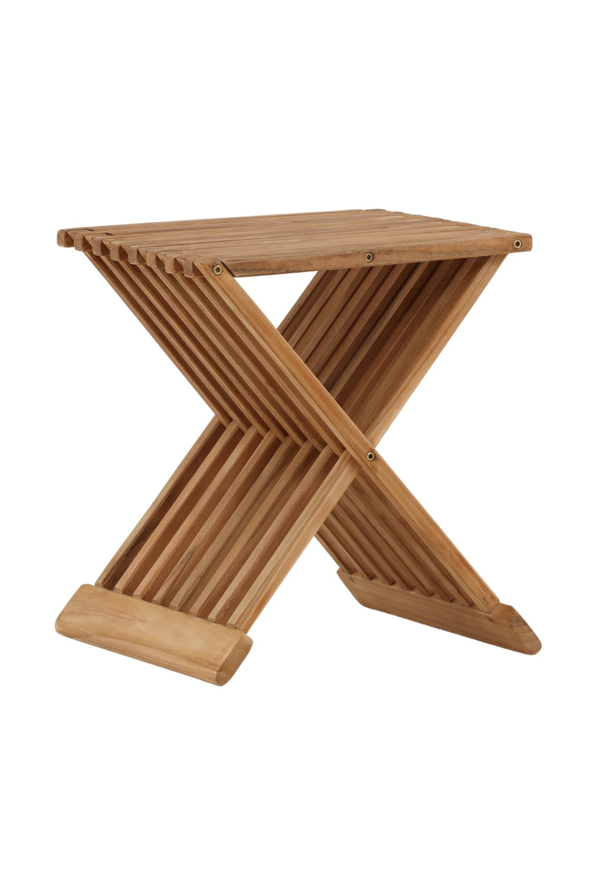 Ghana Outdoor - Beistelltisch - natur/Teak - Outdoor - Beistelltische - ALVAHOME