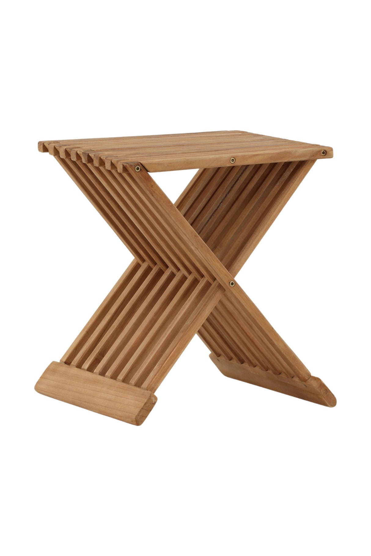 Ghana Outdoor - Beistelltisch - natur/Teak - Outdoor - Beistelltische - ALVAHOME