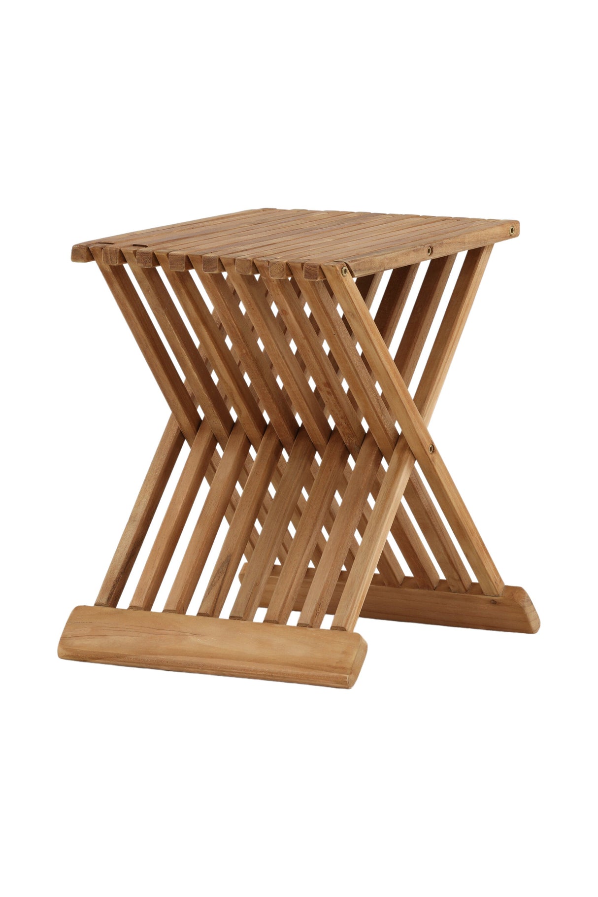 Ghana Outdoor - Beistelltisch - natur/Teak - Outdoor - Beistelltische - ALVAHOME