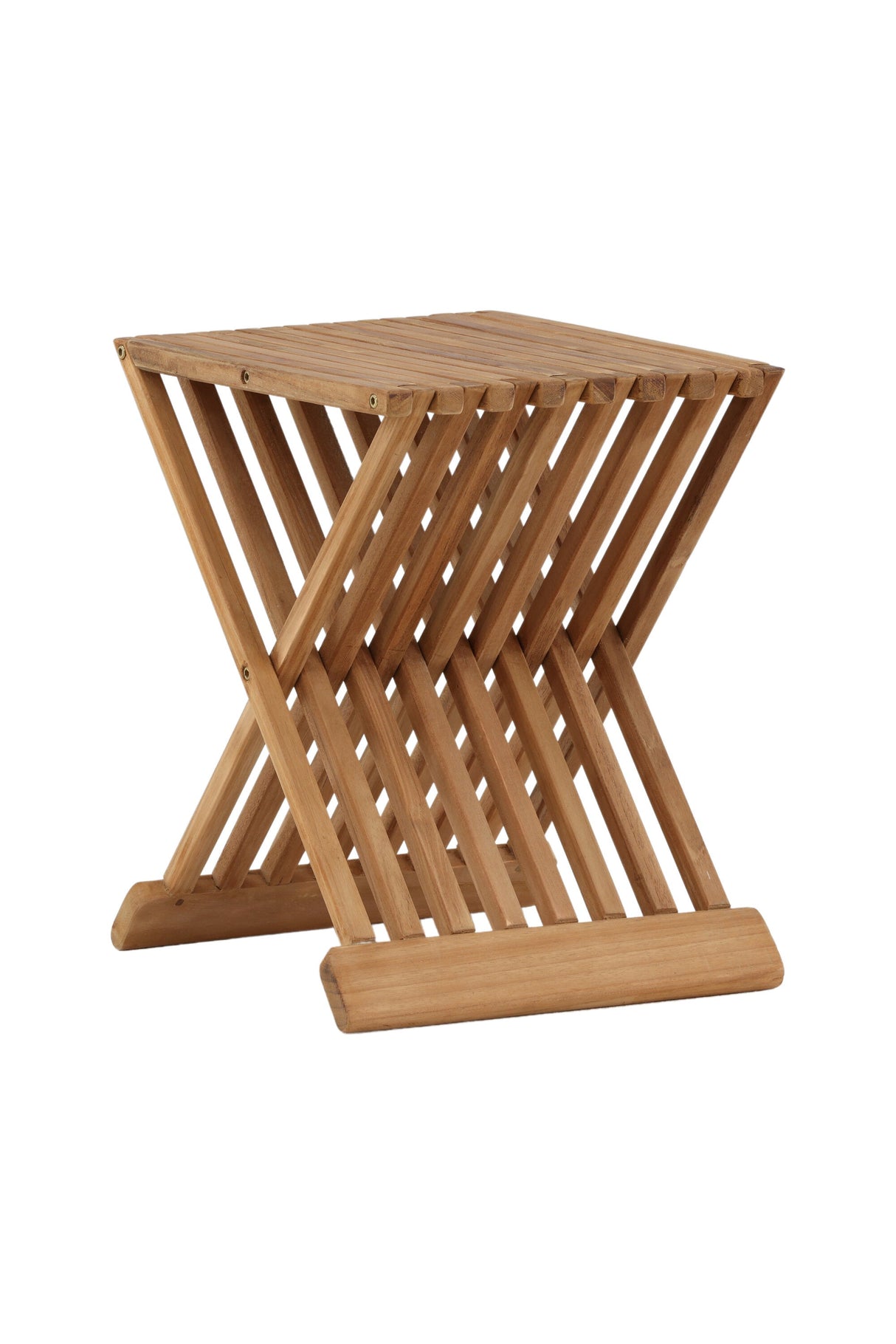 Ghana Outdoor - Beistelltisch - natur/Teak - Outdoor - Beistelltische - ALVAHOME