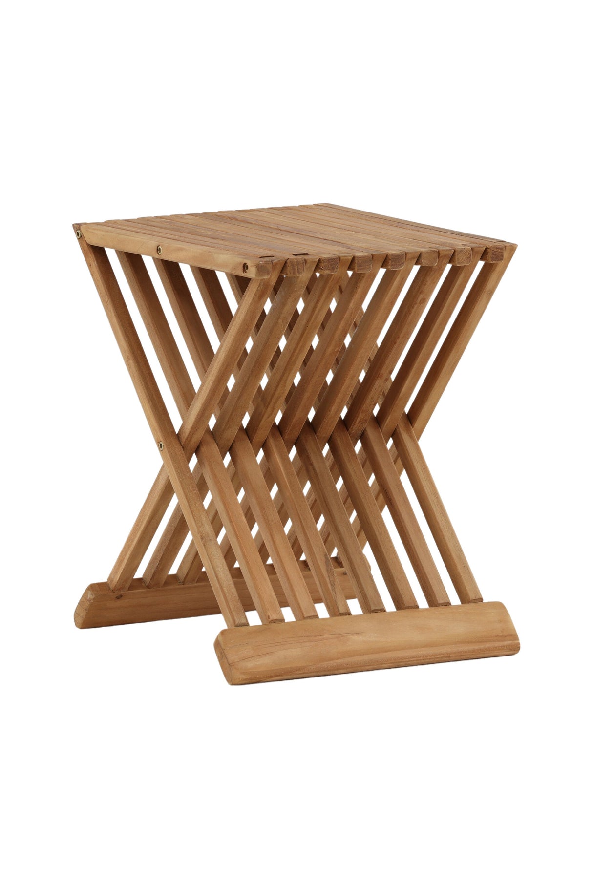 Ghana Outdoor - Beistelltisch - natur/Teak - Outdoor - Beistelltische - ALVAHOME