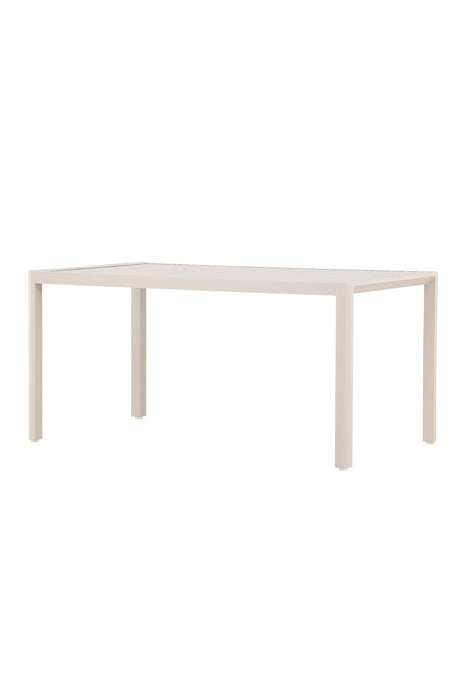 Giardini Outdoor - Esstisch rechteckig - beige/Aluminum - Outdoor - Esstische (rechteckig) - ALVAHOME