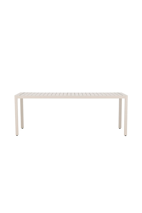 Giardini Outdoor - Esstisch rechteckig - beige/Aluminum - Outdoor - Esstische (rechteckig) - ALVAHOME