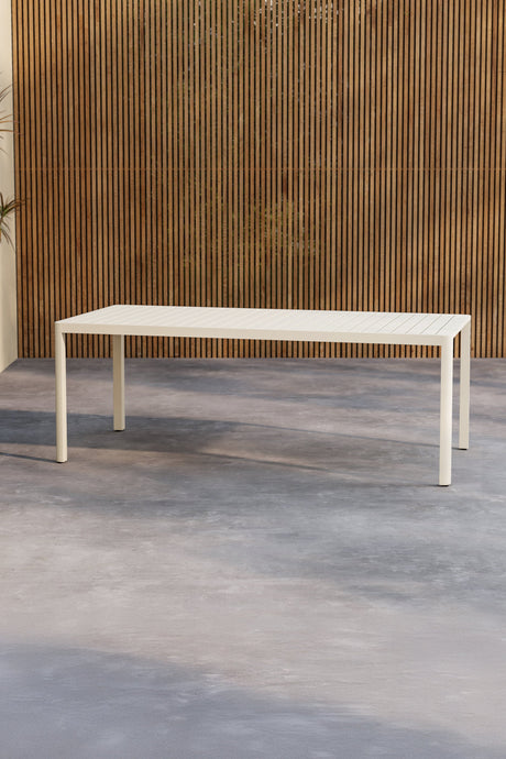 Giardini Outdoor - Esstisch rechteckig - beige/Aluminum - Outdoor - Esstische (rechteckig) - ALVAHOME