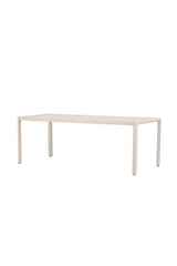 Giardini Outdoor - Esstisch rechteckig - beige/Aluminum - Outdoor - Esstische (rechteckig) - ALVAHOME
