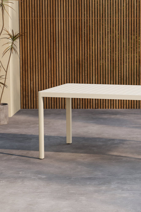 Giardini Outdoor - Esstisch rechteckig - beige/Aluminum - Outdoor - Esstische (rechteckig) - ALVAHOME