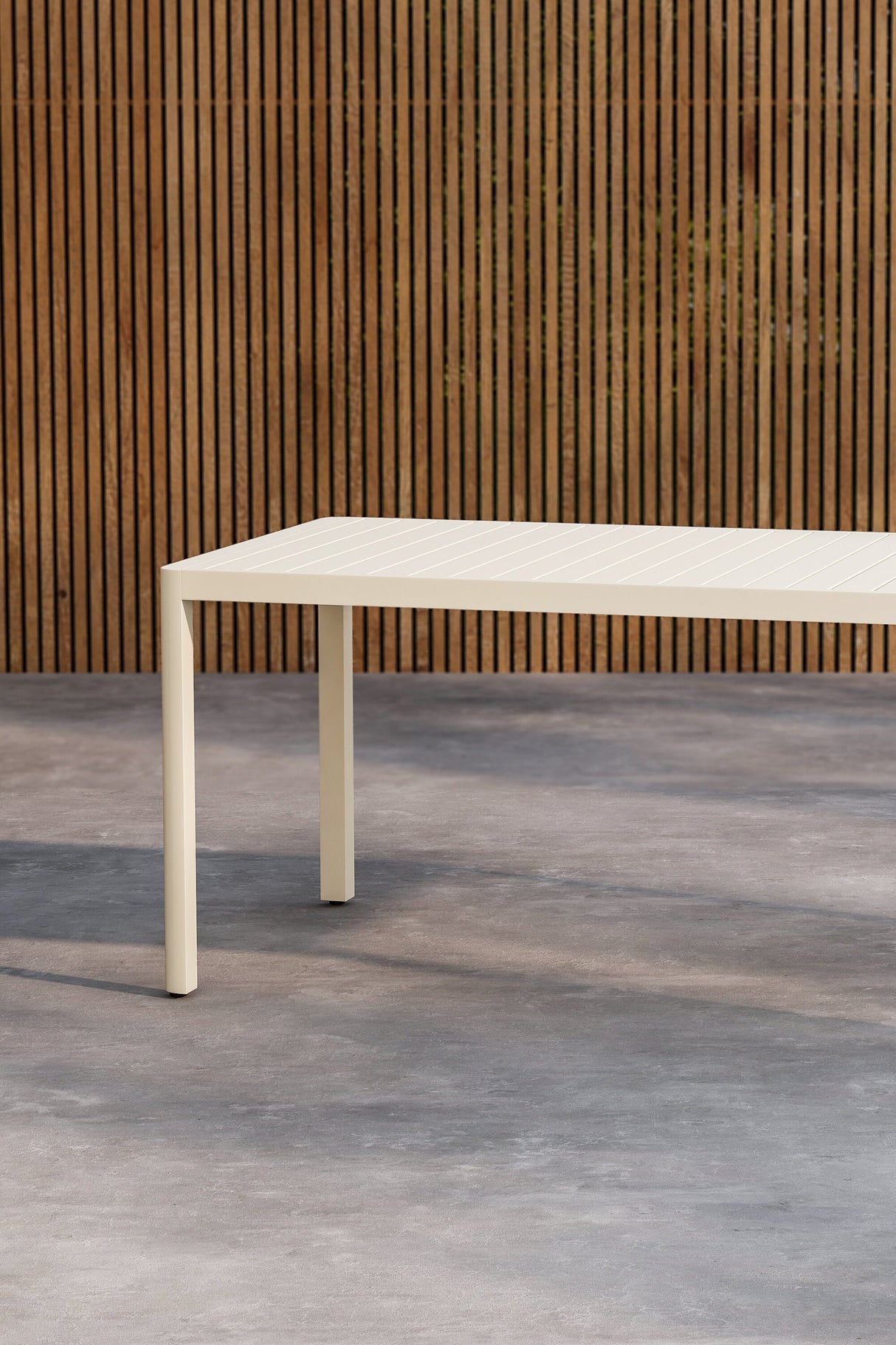 Giardini Outdoor - Esstisch rechteckig - beige/Aluminum - Outdoor - Esstische (rechteckig) - ALVAHOME