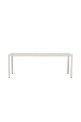 Giardini Outdoor - Esstisch rechteckig - beige/Aluminum - Outdoor - Esstische (rechteckig) - ALVAHOME