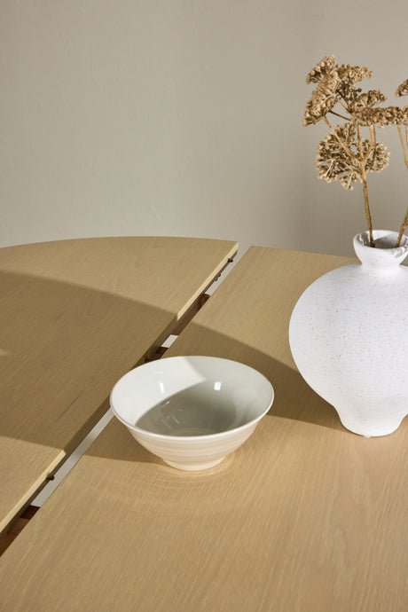 Gilda runder Esstisch - white - wash/MDF - Runde Esstische - ALVAHOME