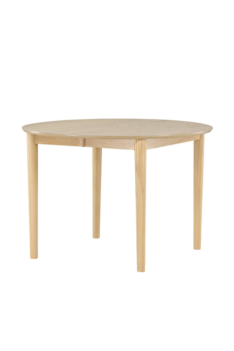 Gilda runder Esstisch - white - wash/MDF - Runde Esstische - ALVAHOME