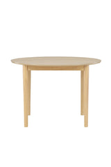 Gilda runder Esstisch - white - wash/MDF - Runde Esstische - ALVAHOME
