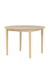 Gilda runder Esstisch - white - wash/MDF - Runde Esstische - ALVAHOME