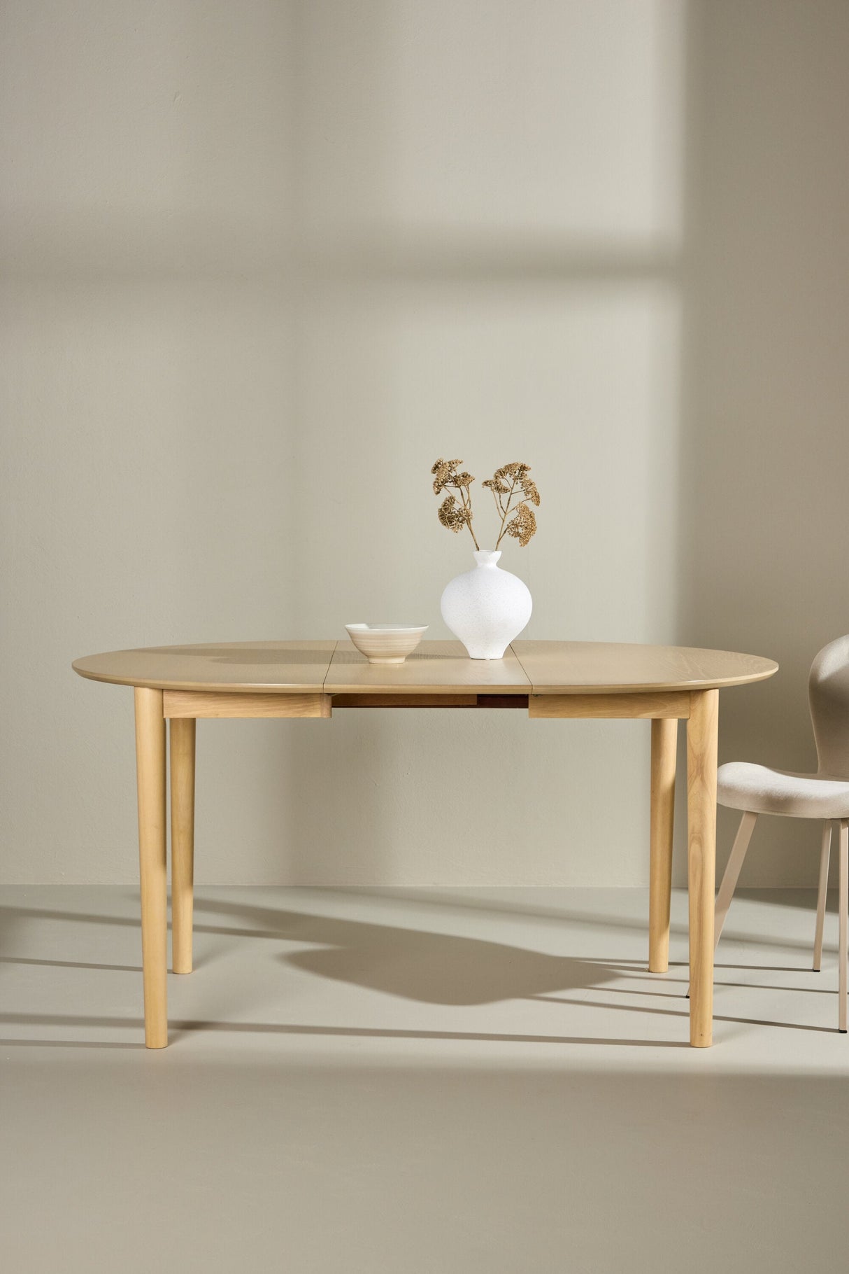 Gilda runder Esstisch - white - wash/MDF - Runde Esstische - ALVAHOME