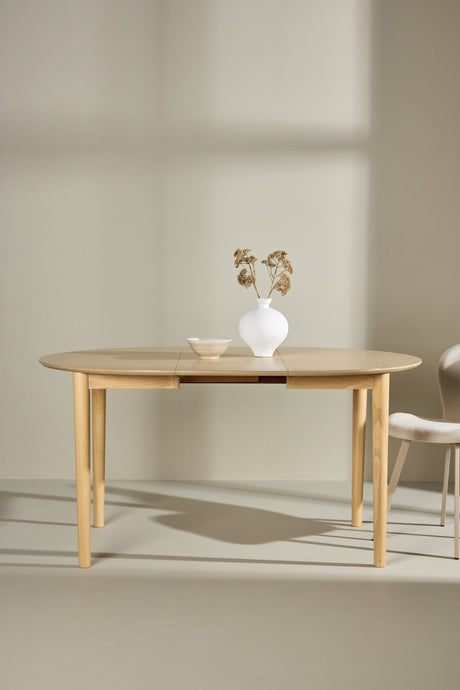 Gilda runder Esstisch - white - wash/MDF - Runde Esstische - ALVAHOME