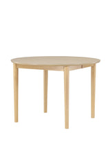 Gilda runder Esstisch - white - wash/MDF - Runde Esstische - ALVAHOME