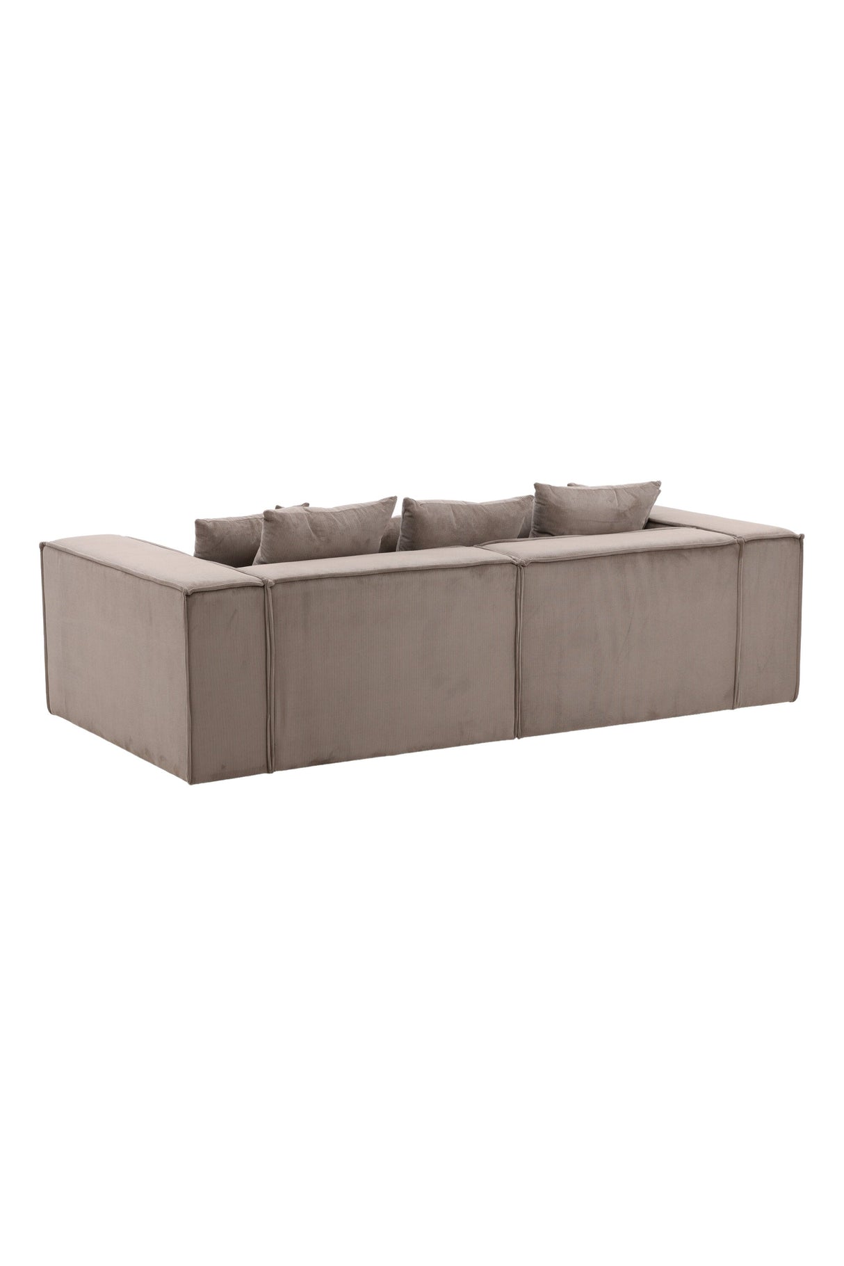 Gillholmen 3 - Sitzer Sofa - braun/Polyester - 3 - Sitzer Sofas - ALVAHOME