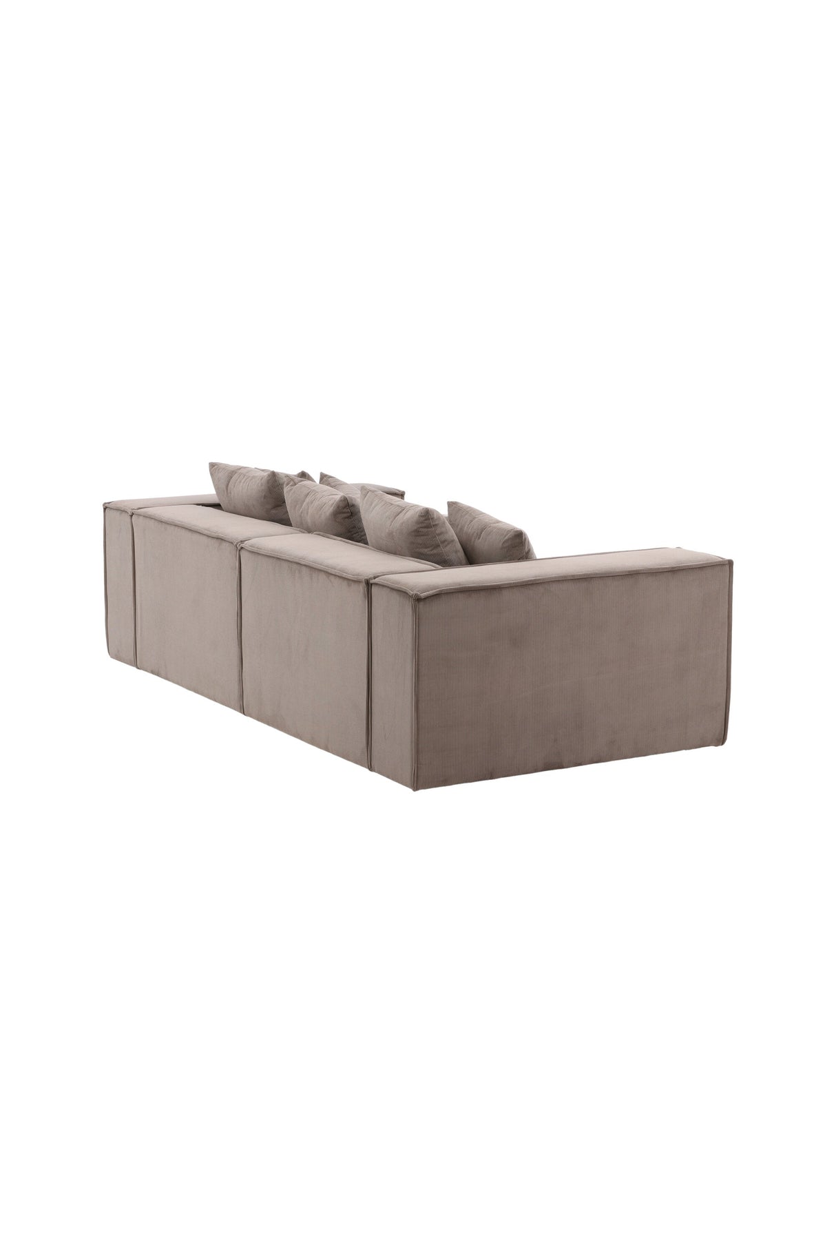 Gillholmen 3 - Sitzer Sofa - braun/Polyester - 3 - Sitzer Sofas - ALVAHOME