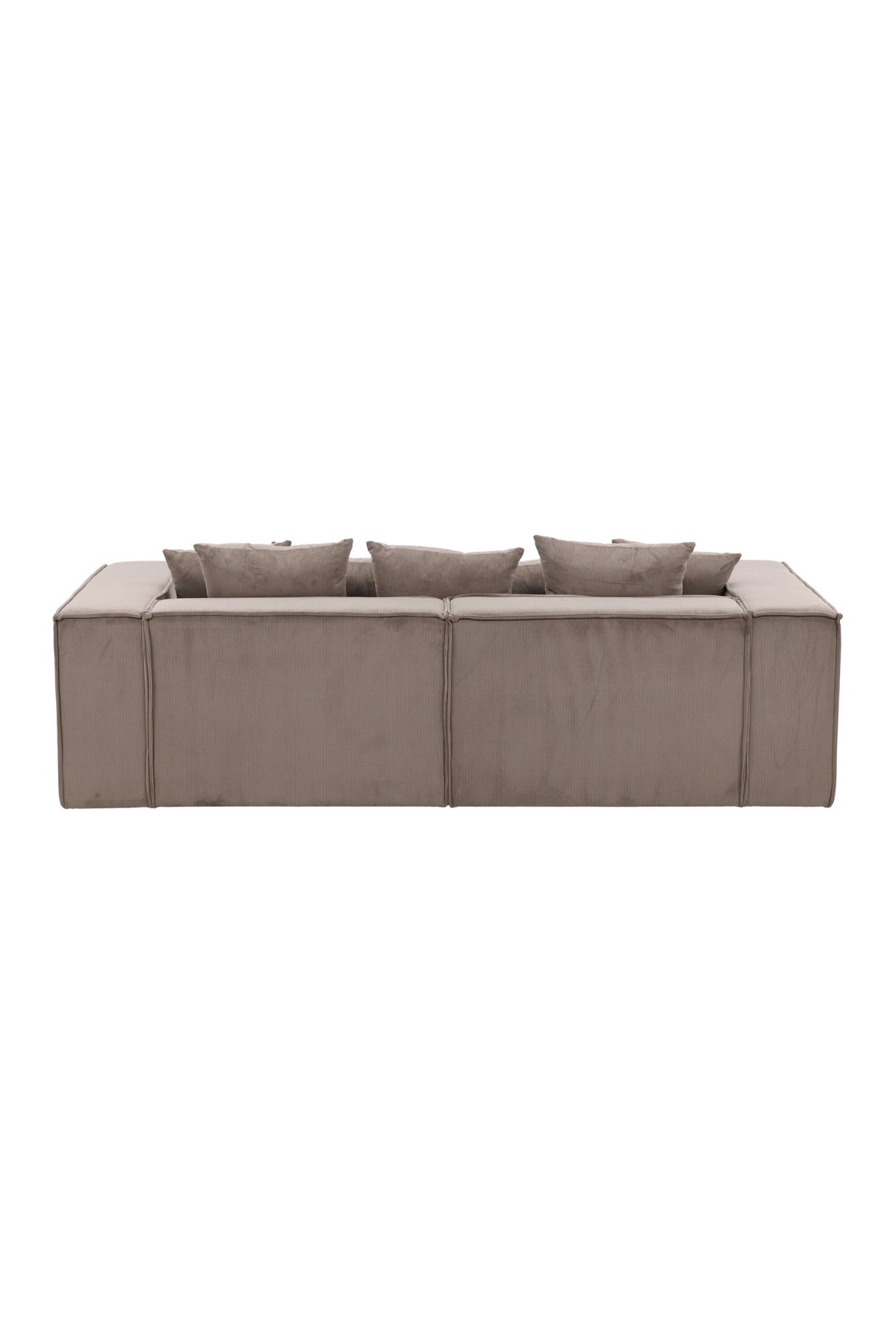Gillholmen 3 - Sitzer Sofa - braun/Polyester - 3 - Sitzer Sofas - ALVAHOME