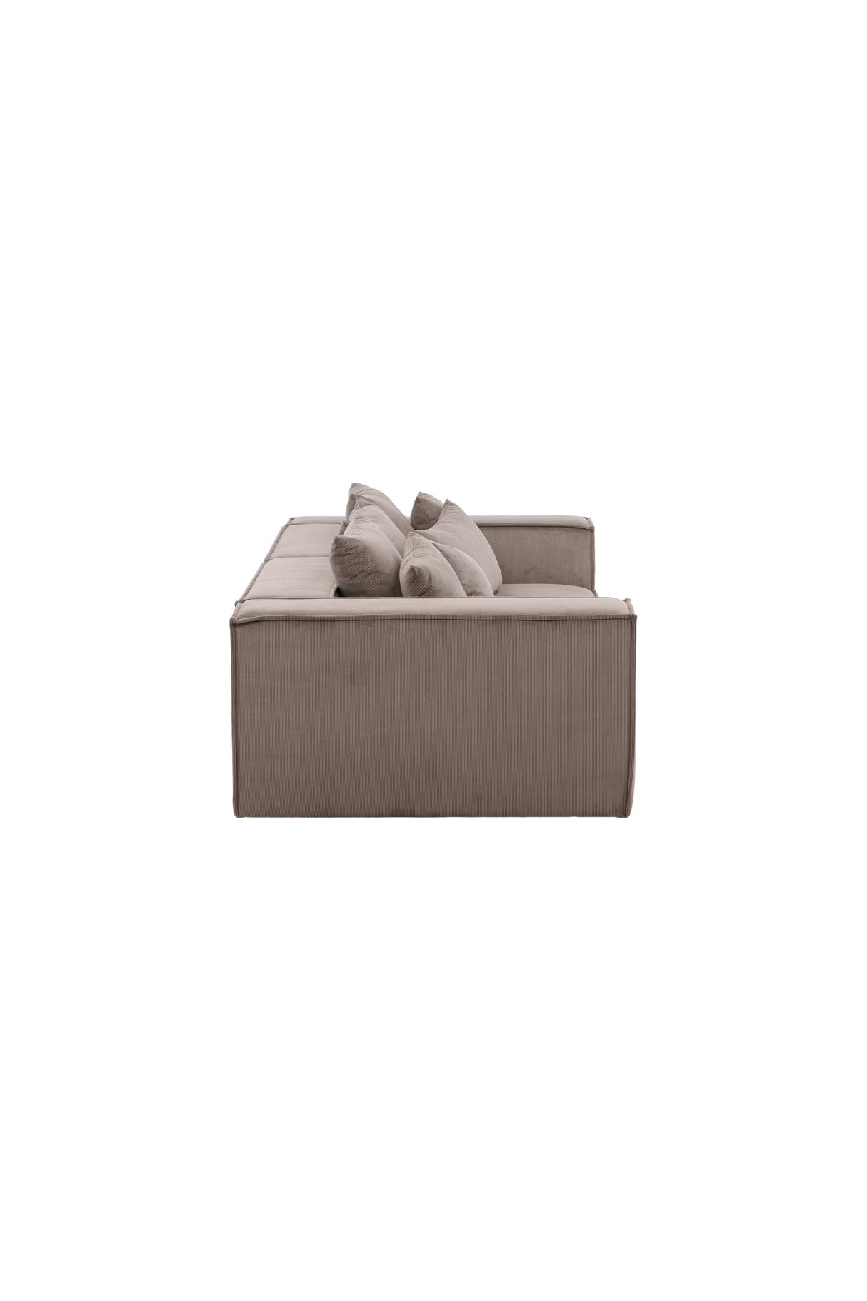 Gillholmen 3 - Sitzer Sofa - braun/Polyester - 3 - Sitzer Sofas - ALVAHOME
