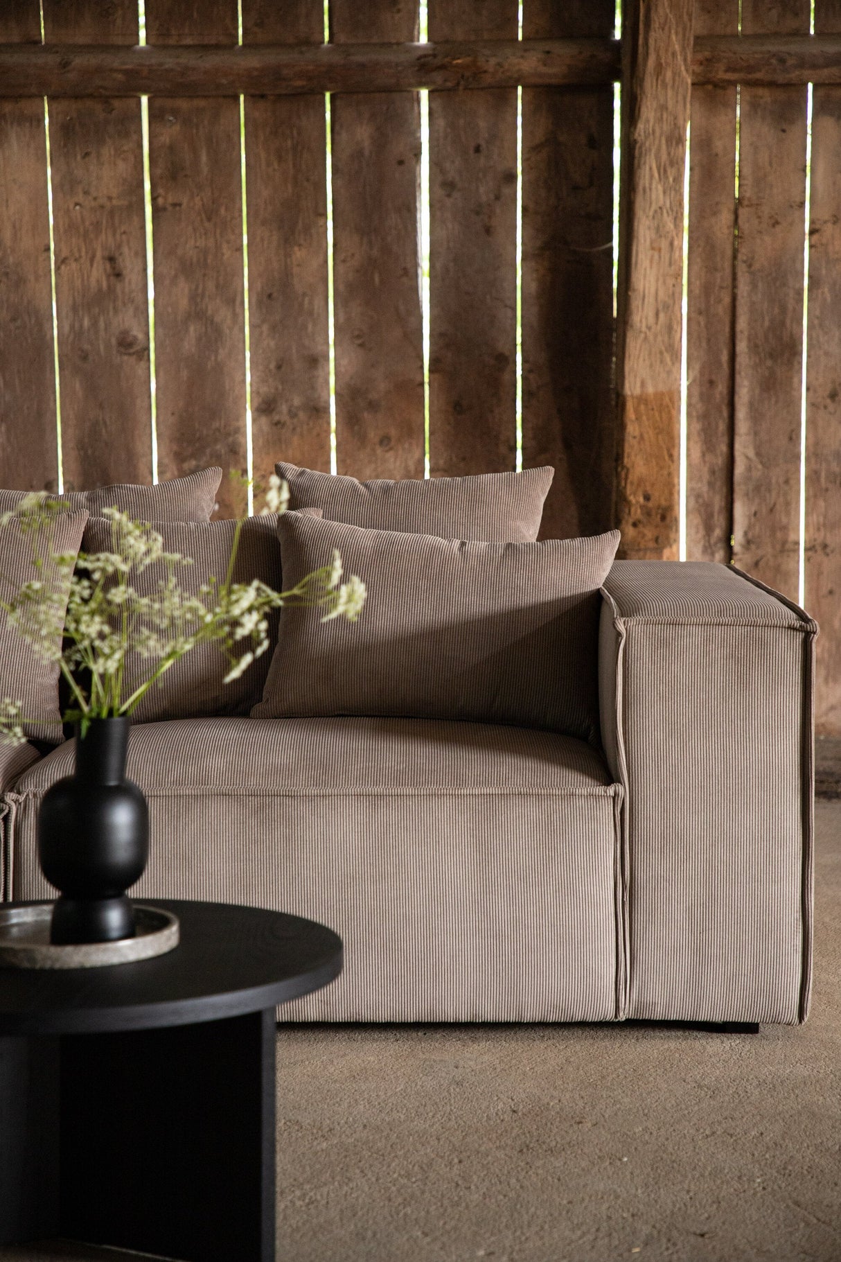 Gillholmen 3 - Sitzer Sofa - braun/Polyester - 3 - Sitzer Sofas - ALVAHOME