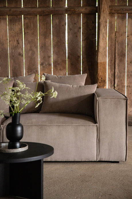 Gillholmen 3 - Sitzer Sofa - braun/Polyester - 3 - Sitzer Sofas - ALVAHOME