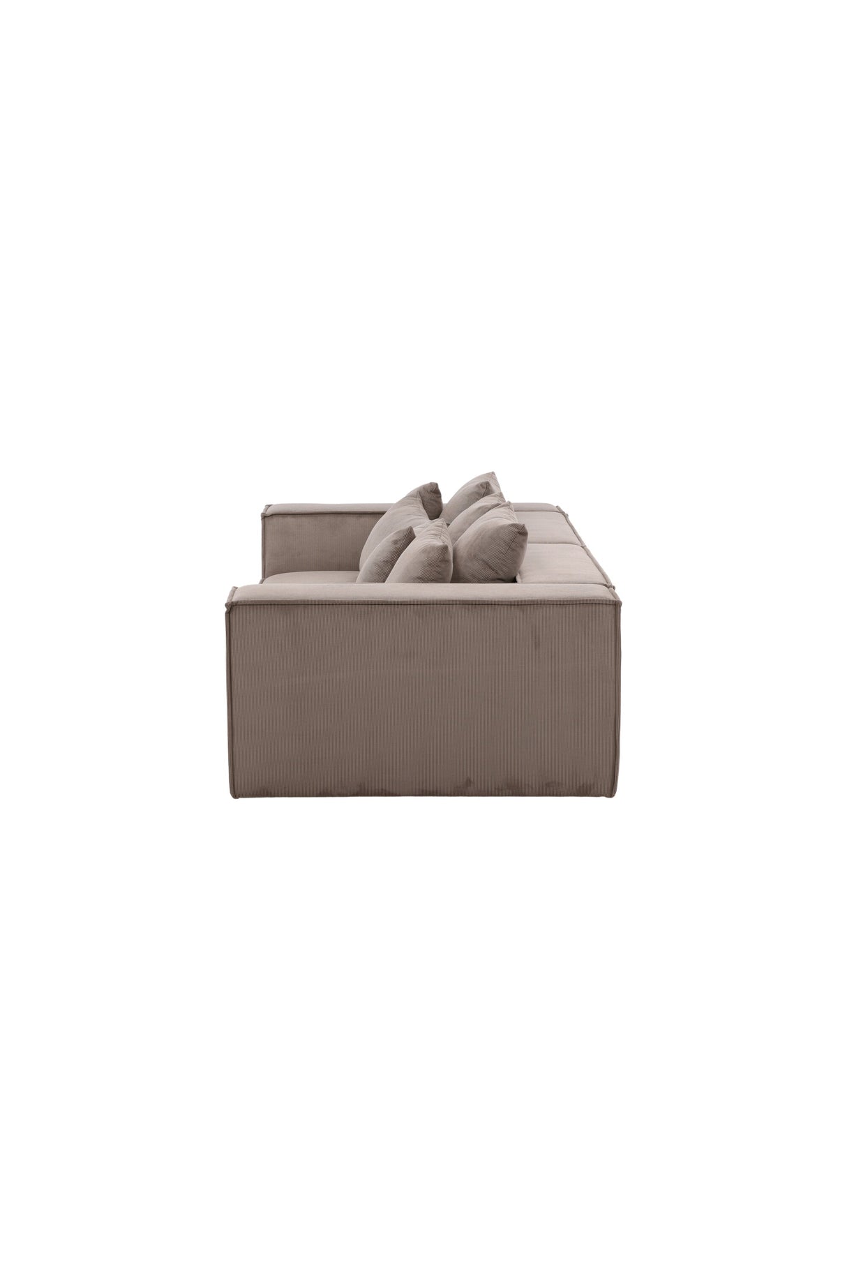 Gillholmen 3 - Sitzer Sofa - braun/Polyester - 3 - Sitzer Sofas - ALVAHOME