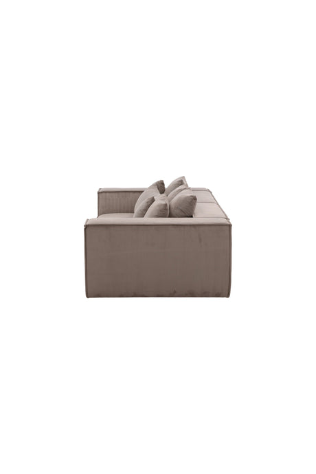Gillholmen 3 - Sitzer Sofa - braun/Polyester - 3 - Sitzer Sofas - ALVAHOME