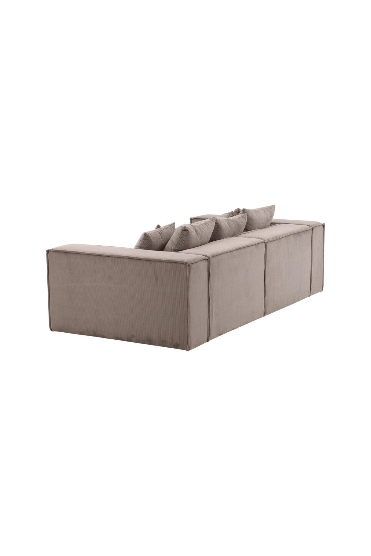 Gillholmen 3 - Sitzer Sofa - braun/Polyester - 3 - Sitzer Sofas - ALVAHOME