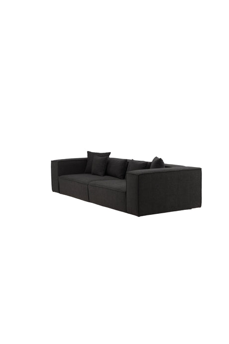 Gillholmen 3 - Sitzer Sofa - schwarz/Bouclé - 3 - Sitzer Sofas - ALVAHOME