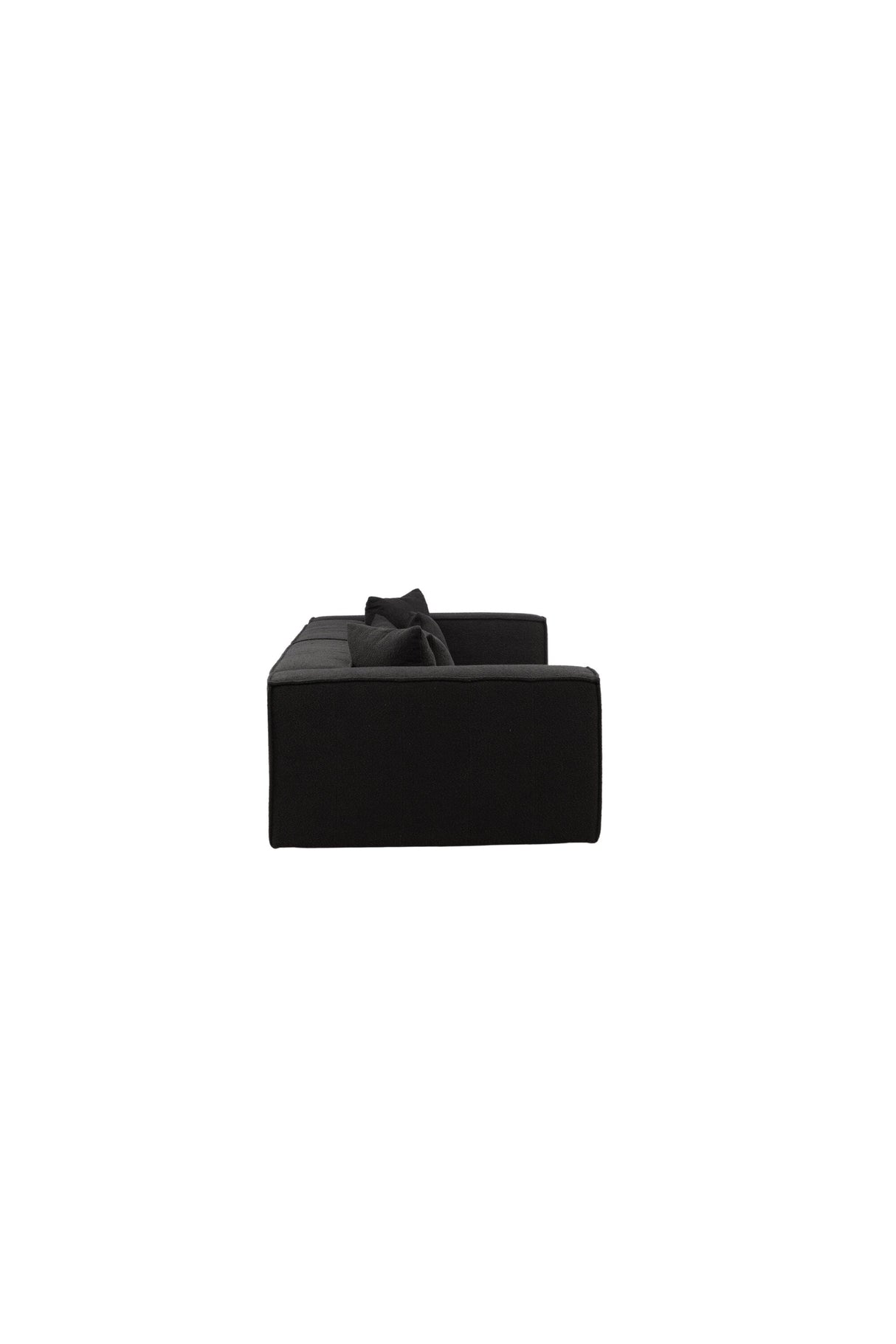 Gillholmen 3 - Sitzer Sofa - schwarz/Bouclé - 3 - Sitzer Sofas - ALVAHOME