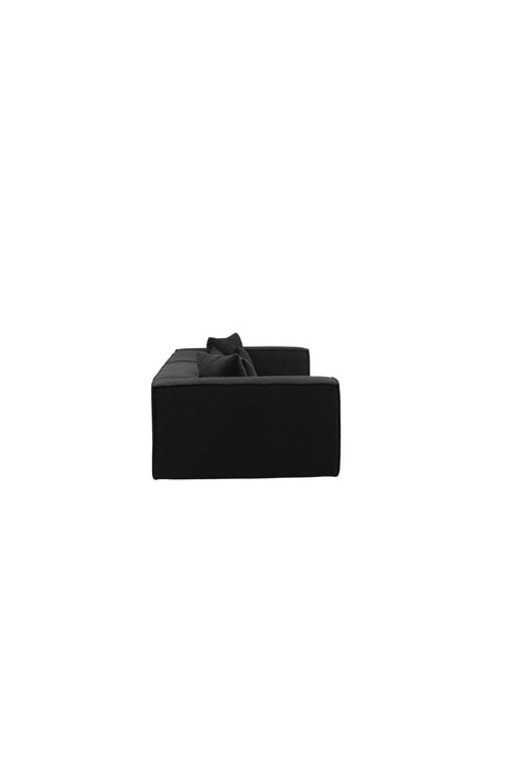Gillholmen 3 - Sitzer Sofa - schwarz/Bouclé - 3 - Sitzer Sofas - ALVAHOME