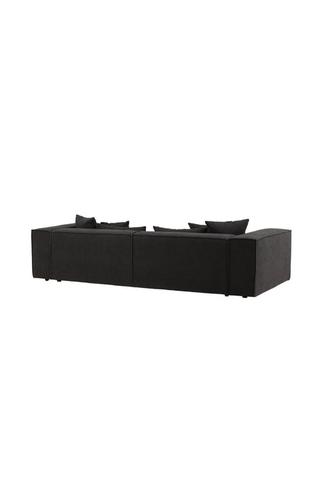 Gillholmen 3 - Sitzer Sofa - schwarz/Bouclé - 3 - Sitzer Sofas - ALVAHOME