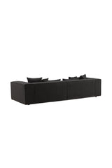 Gillholmen 3 - Sitzer Sofa - schwarz/Bouclé - 3 - Sitzer Sofas - ALVAHOME