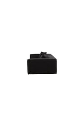 Gillholmen 3 - Sitzer Sofa - schwarz/Bouclé - 3 - Sitzer Sofas - ALVAHOME