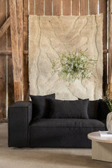 Gillholmen 3 - Sitzer Sofa - schwarz/Bouclé - 3 - Sitzer Sofas - ALVAHOME