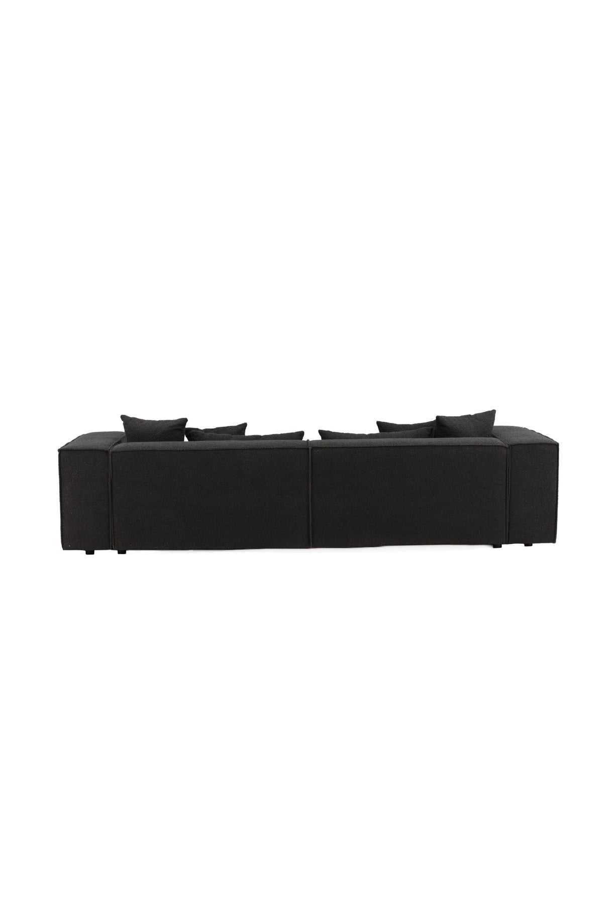 Gillholmen 3 - Sitzer Sofa - schwarz/Bouclé - 3 - Sitzer Sofas - ALVAHOME
