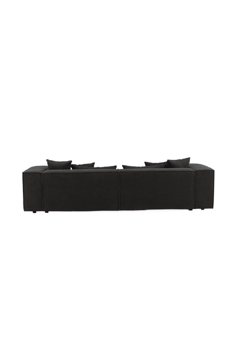 Gillholmen 3 - Sitzer Sofa - schwarz/Bouclé - 3 - Sitzer Sofas - ALVAHOME