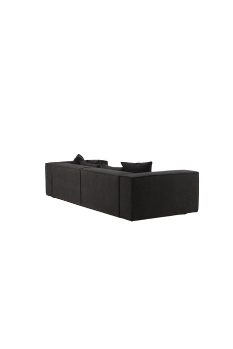 Gillholmen 3 - Sitzer Sofa - schwarz/Bouclé - 3 - Sitzer Sofas - ALVAHOME