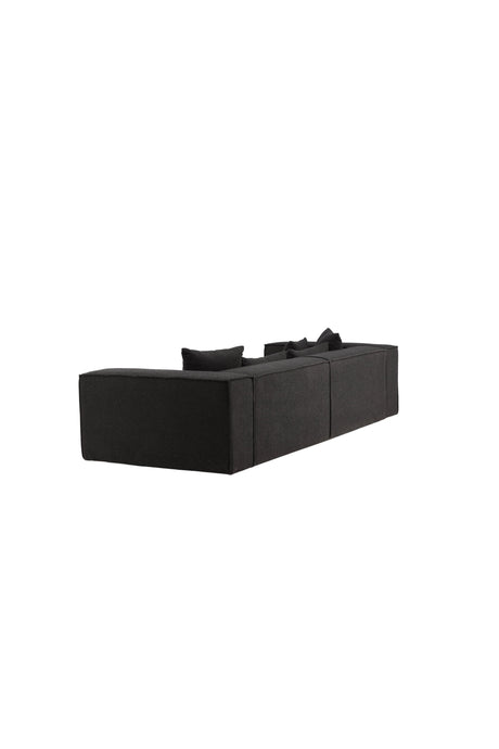 Gillholmen 3 - Sitzer Sofa - schwarz/Bouclé - 3 - Sitzer Sofas - ALVAHOME
