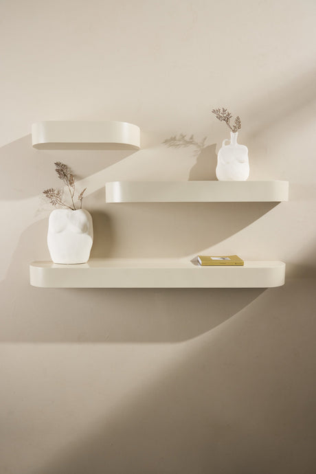 Glow Regal - beige/MDF - Regale - ALVAHOME