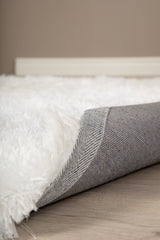 Grace Wohnzimmerteppich - weiß/Polyester - Wohnzimmerteppiche - ALVAHOME