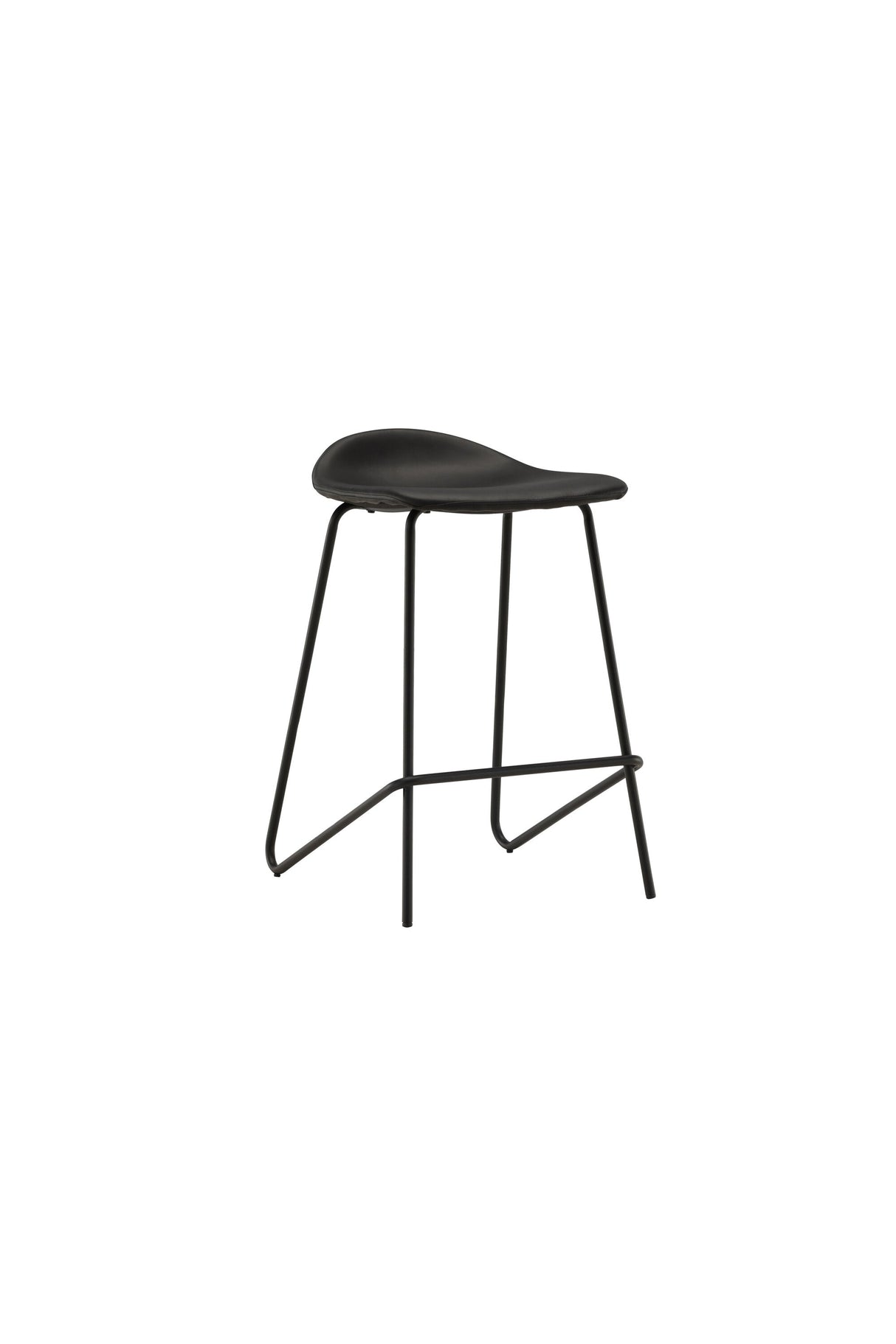 Grebbestad Barhocker - schwarz/Stahl - Barhocker - ALVAHOME